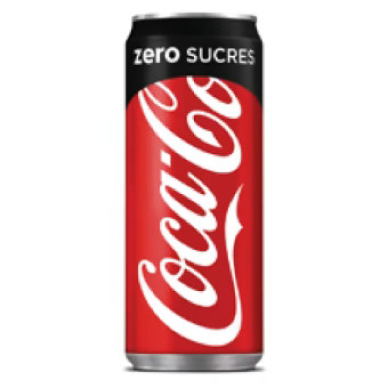 Coca Cola zéro sucres 33cl